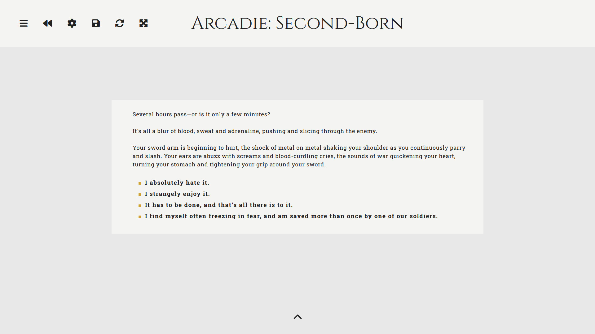 Arcadie: Second-Born #6