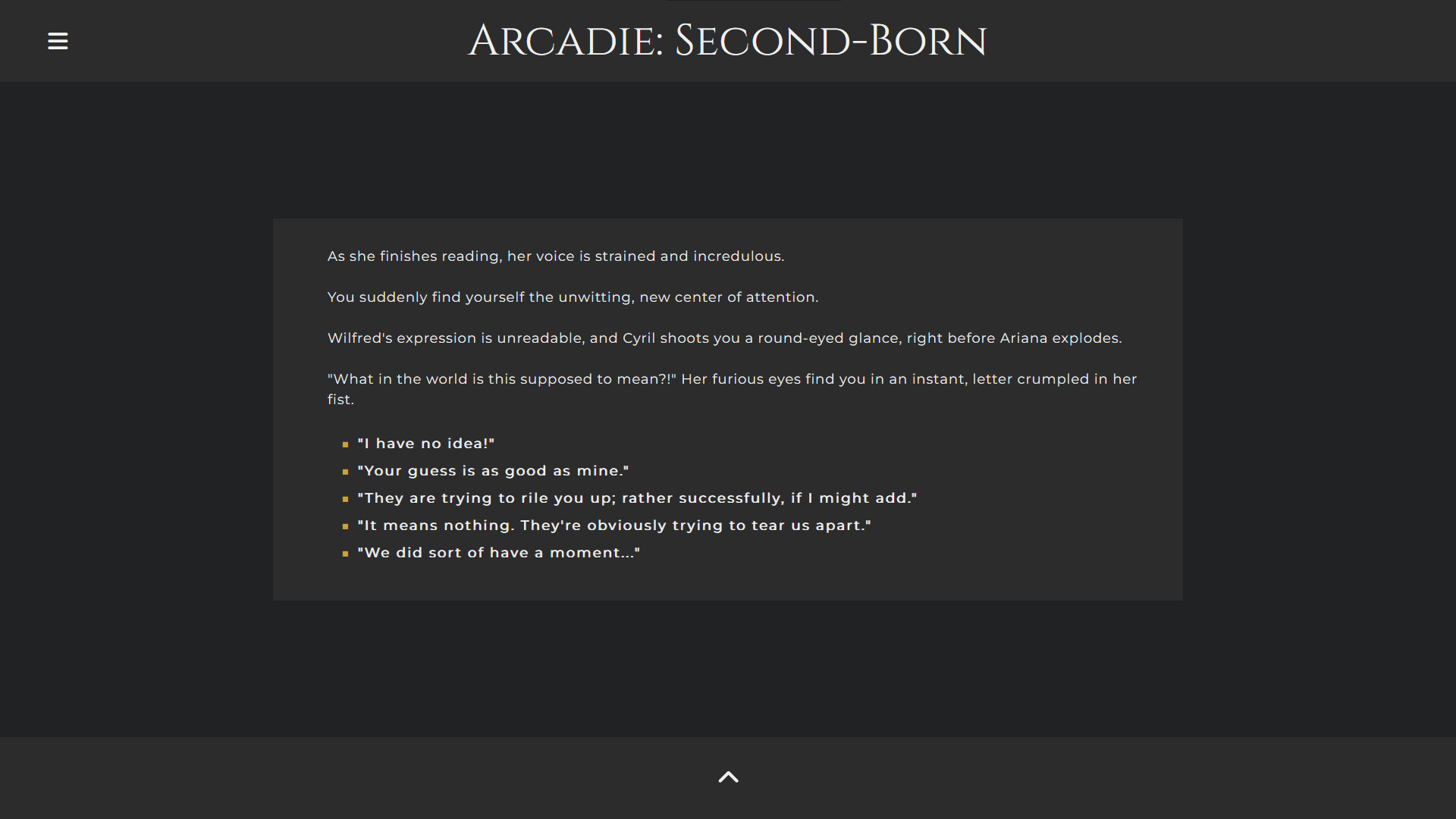 Arcadie: Second-Born #2