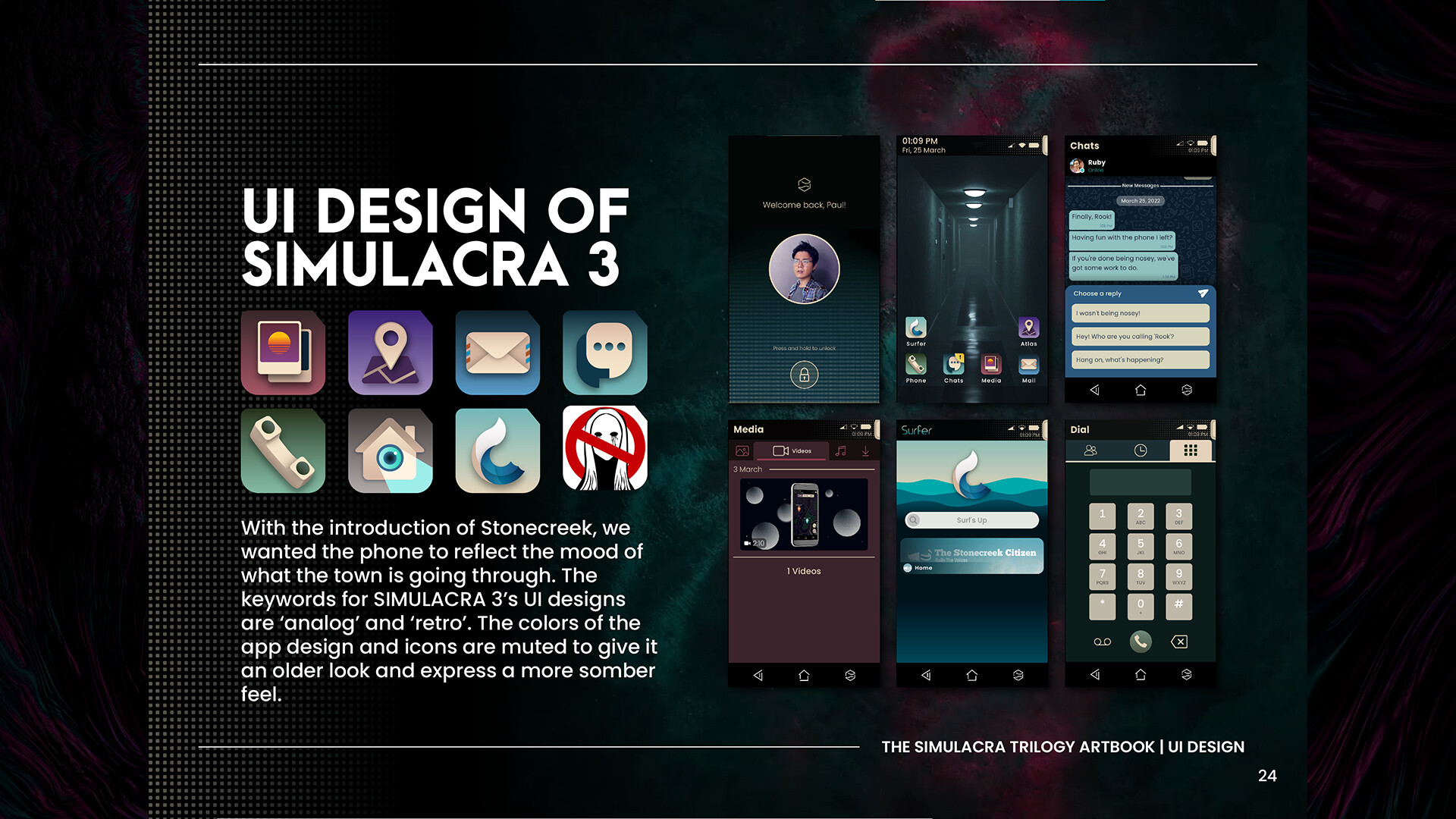 The Simulacra Trilogy Artbook screenshot screenshot 1