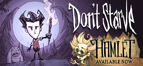 Steam header art for Don't Starve