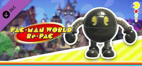 PAC-MAN WORLD Re-PAC Chrome Noir Chogokin skin banner image