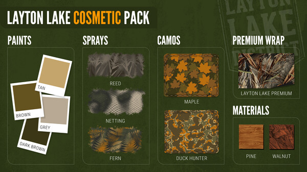 theHunter: Call of the Wild™ - Layton Lake Cosmetic Pack for steam theHunter: Call of the Wild™ - Layton Lake Cosmetic Pack for steam