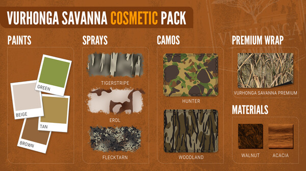 theHunter: Call of the Wild™ - Vurhonga Savanna Cosmetic Pack