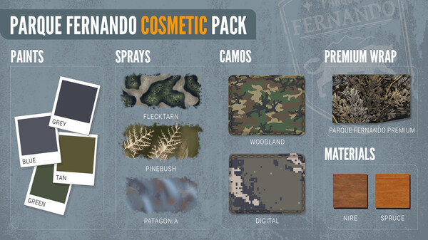 theHunter: Call of the Wild™ - Parque Fernando Cosmetic Pack