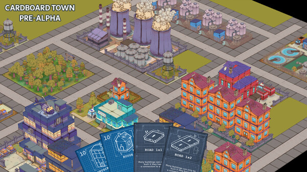Screenshot of Cardboard Town