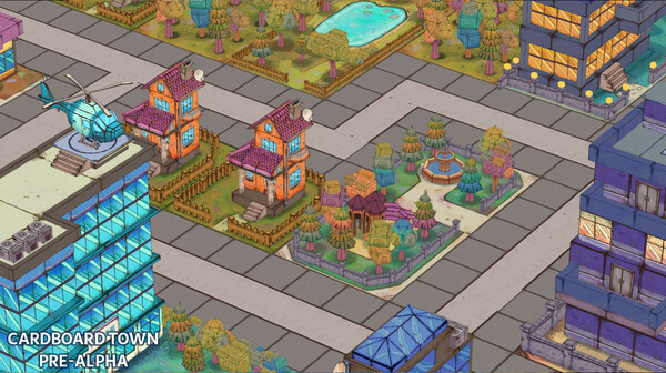 Screenshot of Cardboard Town