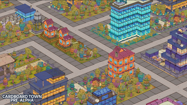 Screenshot of Cardboard Town