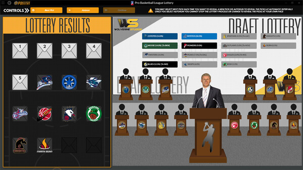 Скриншот из Draft Day Sports: Pro Basketball 2023