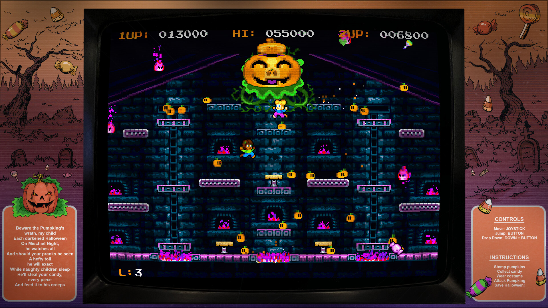 Digital Eclipse Arcade Candy Creeps on Steam