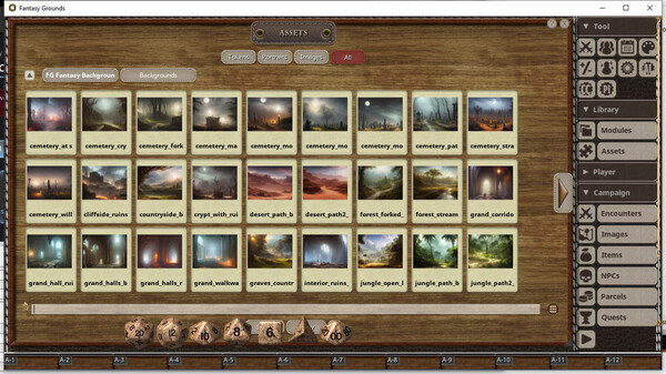 Fantasy Grounds - FG Fantasy Backgrounds Fantasy Grounds - FG Fantasy Backgrounds