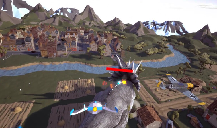 VR Dinosaur Invasion screenshot 1