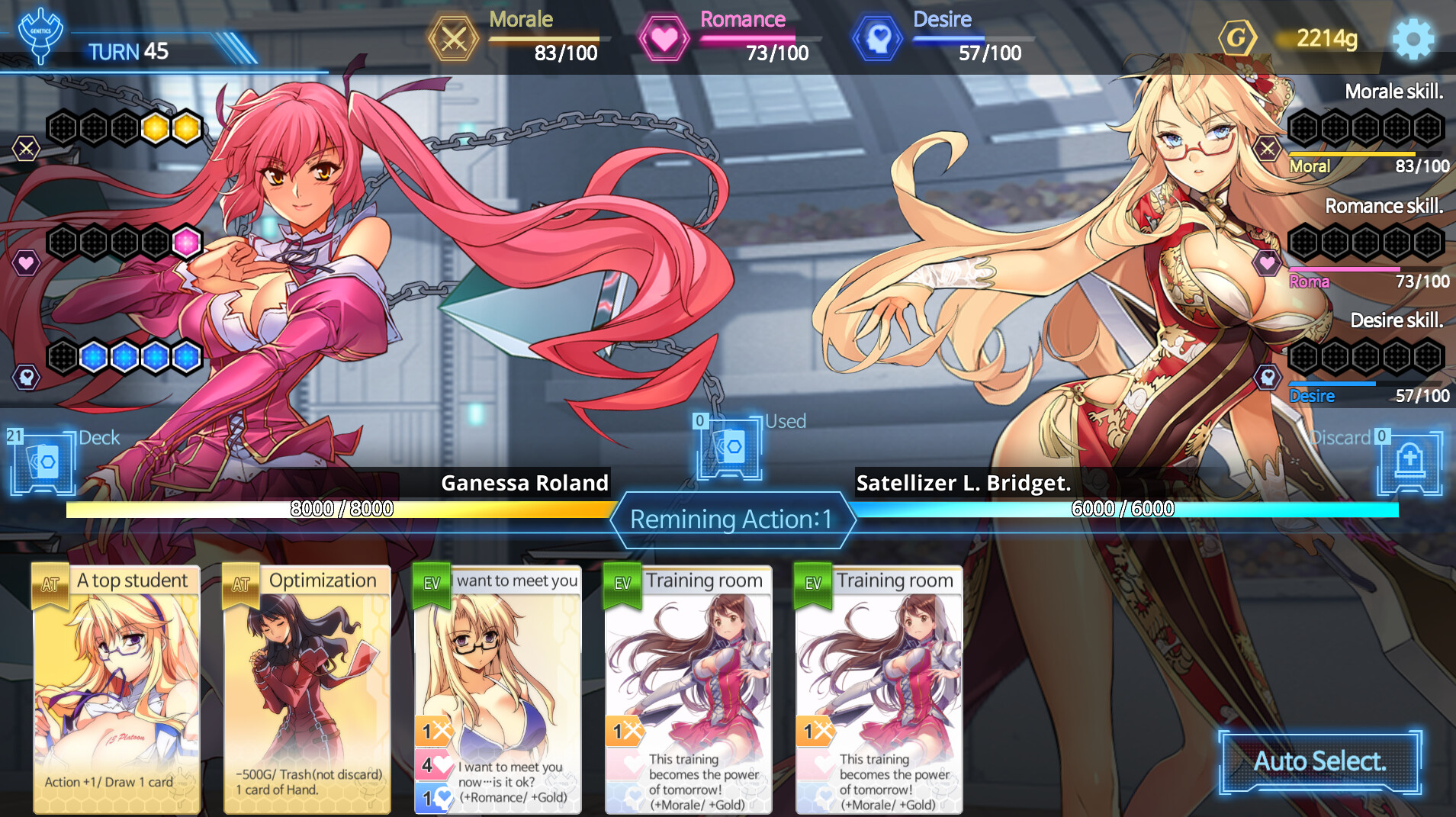 Battle Heroine Crisis COSTUME: Satellizer Chinese dress PC gameplay screenshot 4 of 4
