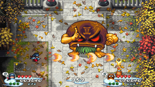 Pocky & Rocky Reshrined game for windows Pc 1