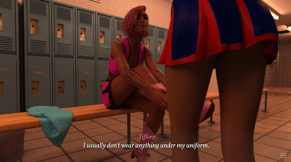 Futanari Sex - Locker Room Affair game for windows Pc 1