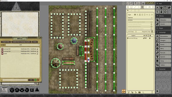 Fantasy Grounds - Pathfinder RPG - Pathfinder Flip-Mat - Carnival Fantasy Grounds - Pathfinder RPG - Pathfinder Flip-Mat - Carnival