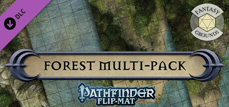 Fantasy Grounds - Pathfinder RPG - Pathfinder Flip-Mat - Forest Multi-Pack