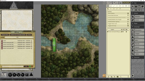 Fantasy Grounds - Pathfinder RPG - Pathfinder Flip-Mat - Forest Multi-Pack Fantasy Grounds - Pathfinder RPG - Pathfinder Flip-Mat - Forest Multi-Pack