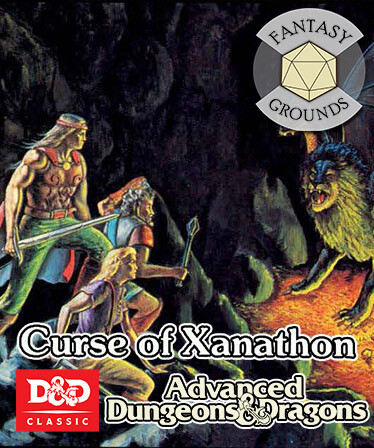 Fantasy Grounds - D&D Classics: X3 Curse of Xanathon (Basic)