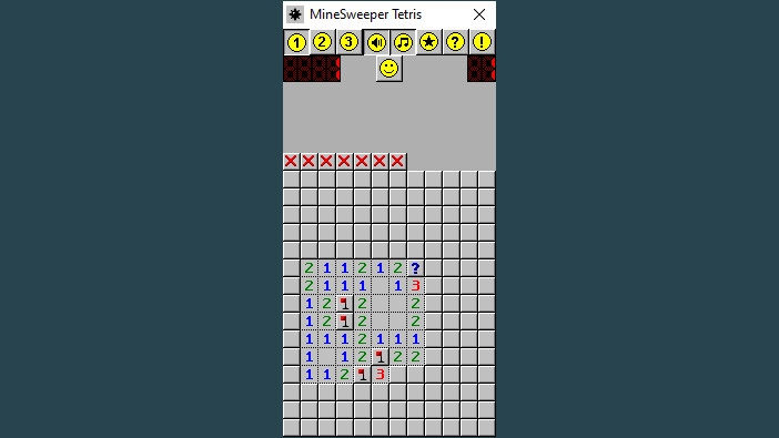 MineSweeper Tetris screenshot 1