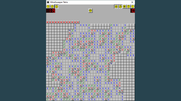 Скриншот из MineSweeper Tetris