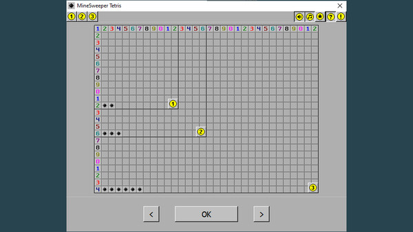 Скриншот из MineSweeper Tetris
