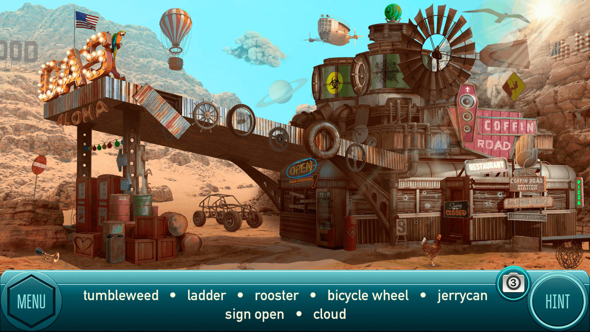 Cyber West: Hidden Object Games - Western #4