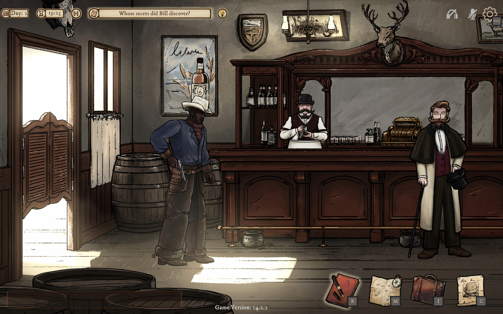 Whispers In The West - The Cult - ENGLISH screenshot screenshot 1