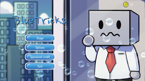 BlueTricks game for Linux 1