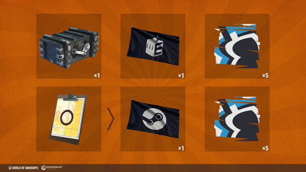World of Warships — FREE Steam Anniversary Party Kit