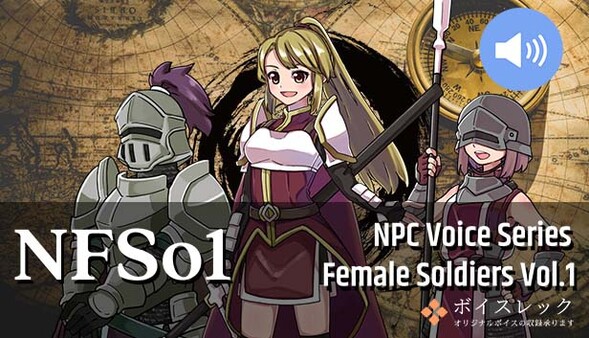 RPG Maker MZ - NPC Female Soldiers Vol.1