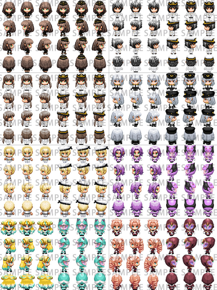 RPG Maker MZ - Soldier Character Pack screenshot screenshot 12