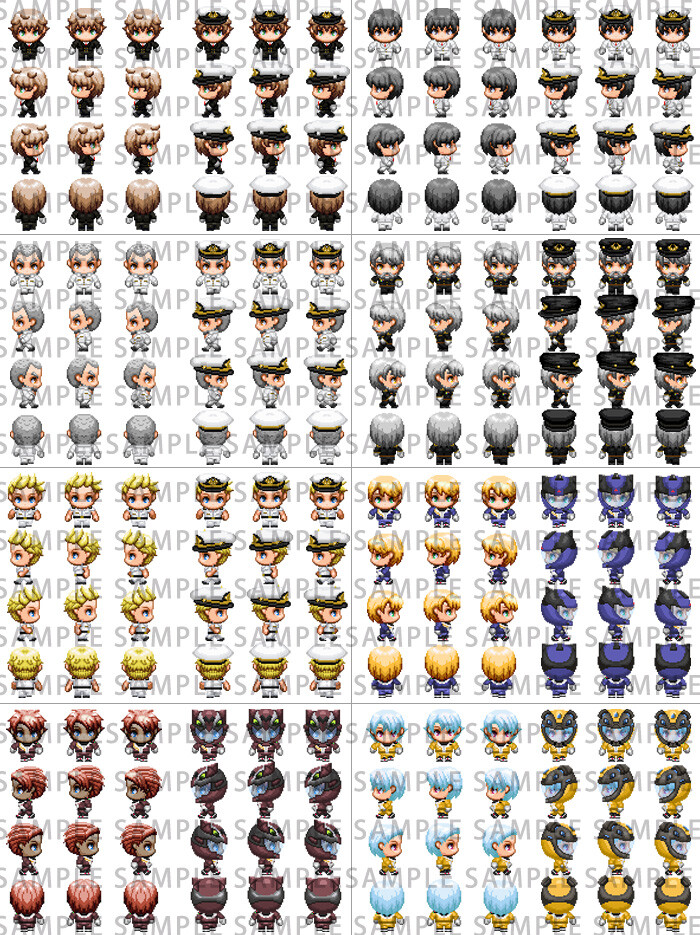 RPG Maker MZ - Soldier Character Pack screenshot screenshot 13