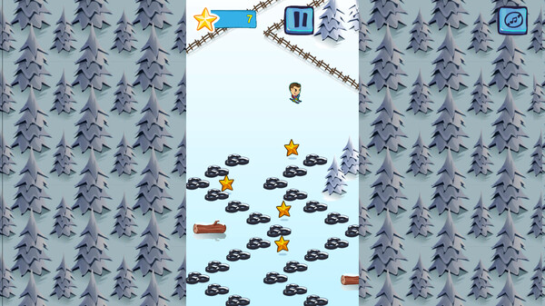 Скриншот из ZigZagging Ski