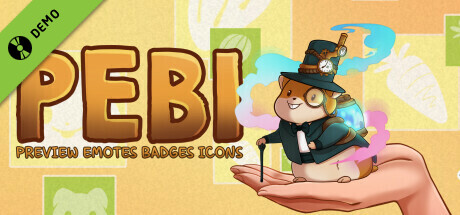 PEBI - Preview Emotes Badges Icons Demo banner
