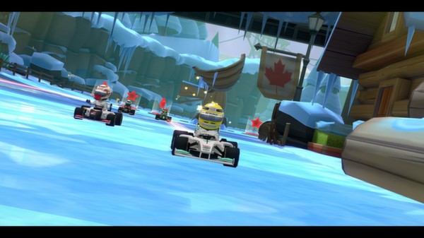 скриншот F1 Race Stars - Canada Track 0