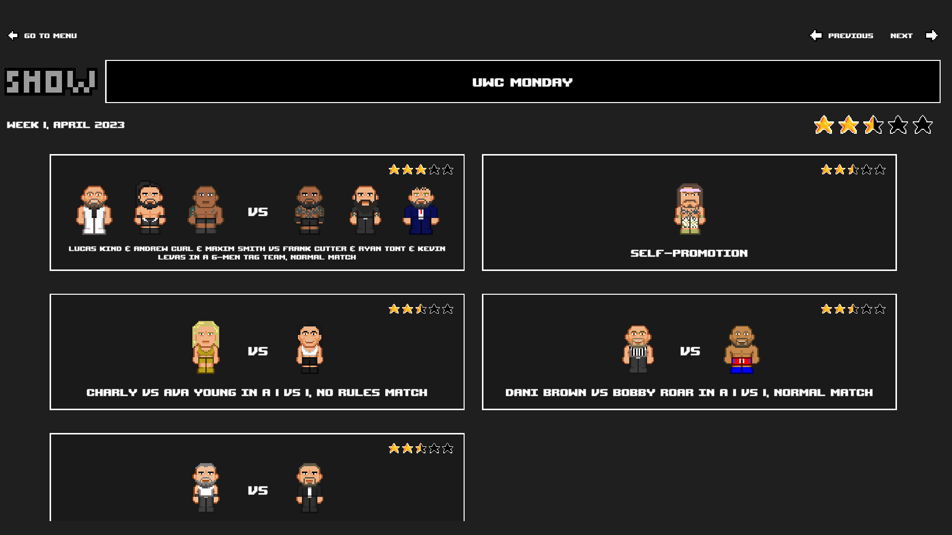 Wrestling Manager 2023 screenshot 1