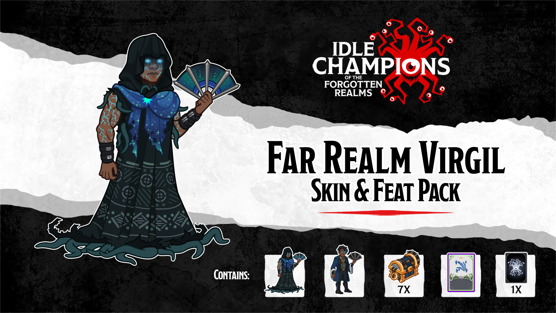 Idle Champions - Far Realm Virgil Skin & Feat Pack Featured Screenshot #1