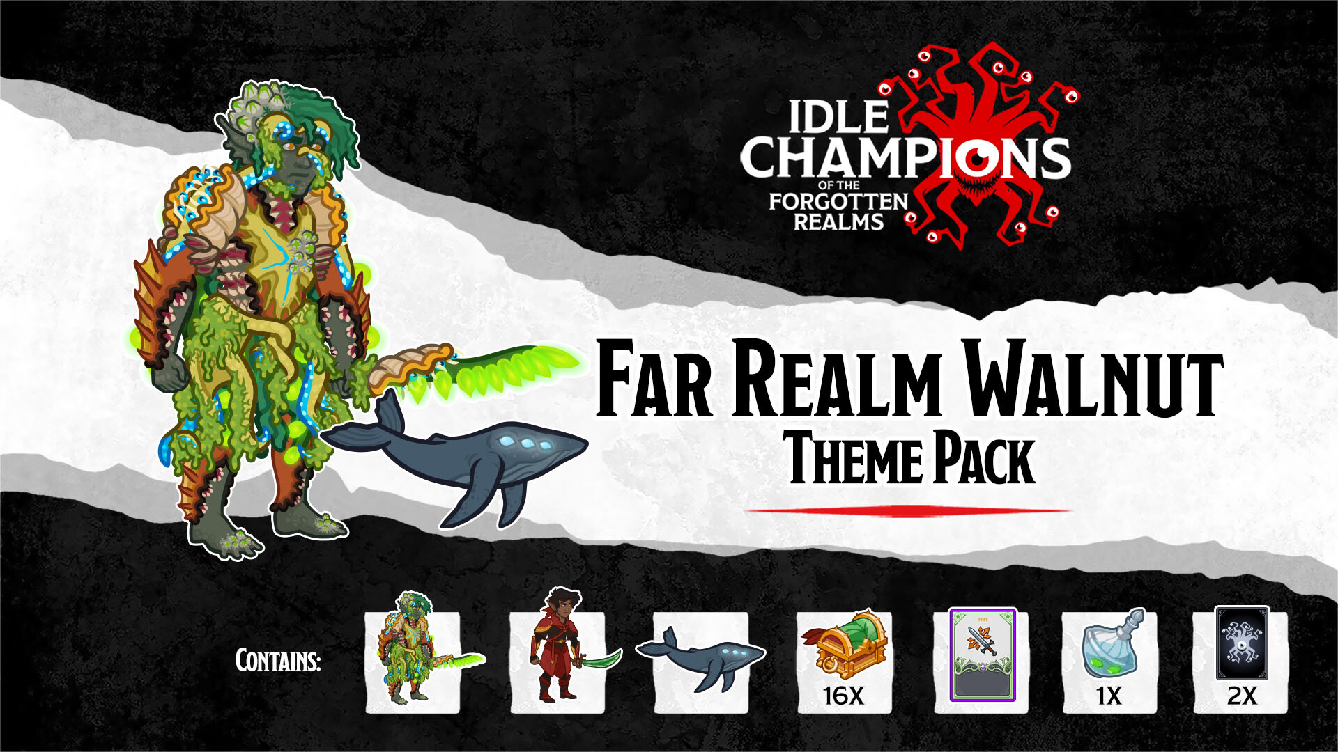 Idle Champions - Far Realm Walnut Theme Pack Featured Screenshot #1