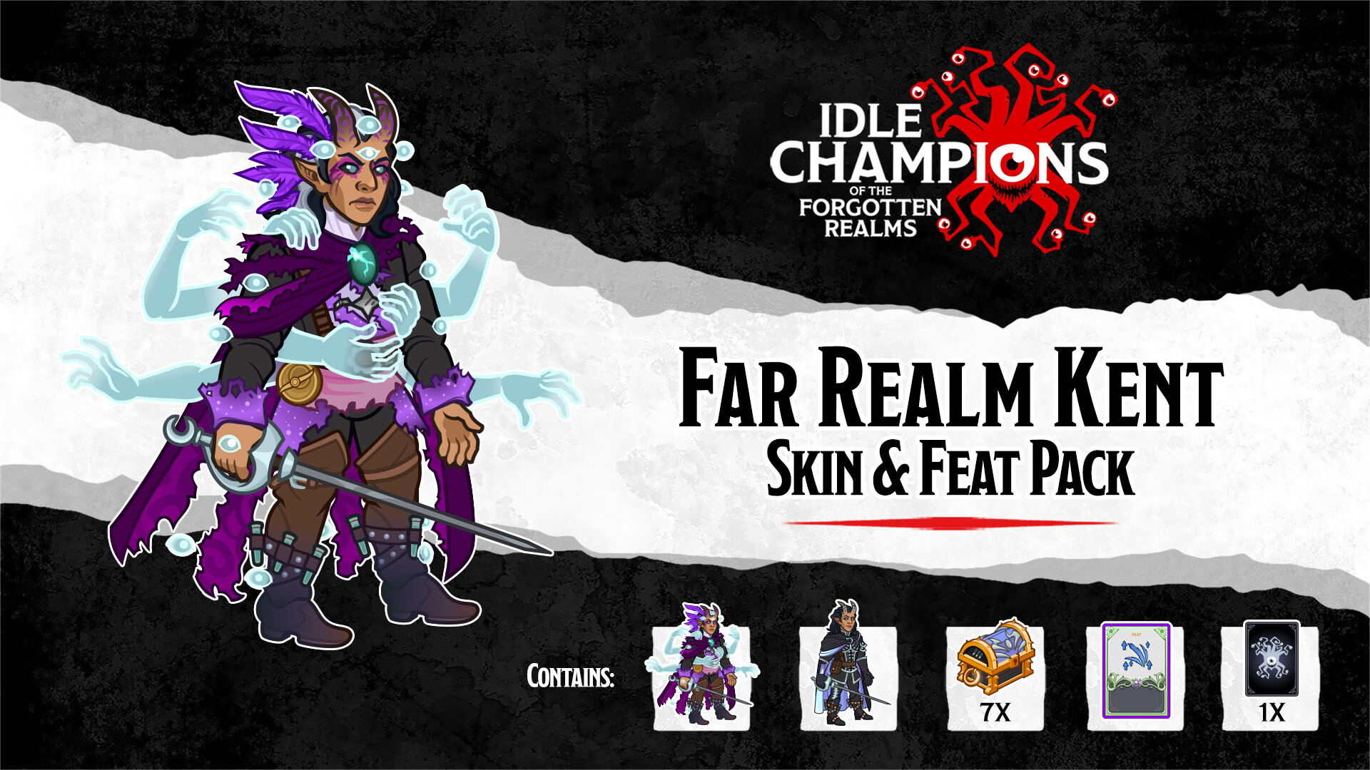 Idle Champions - Far Realm Kent Skin & Feat Pack Featured Screenshot #1