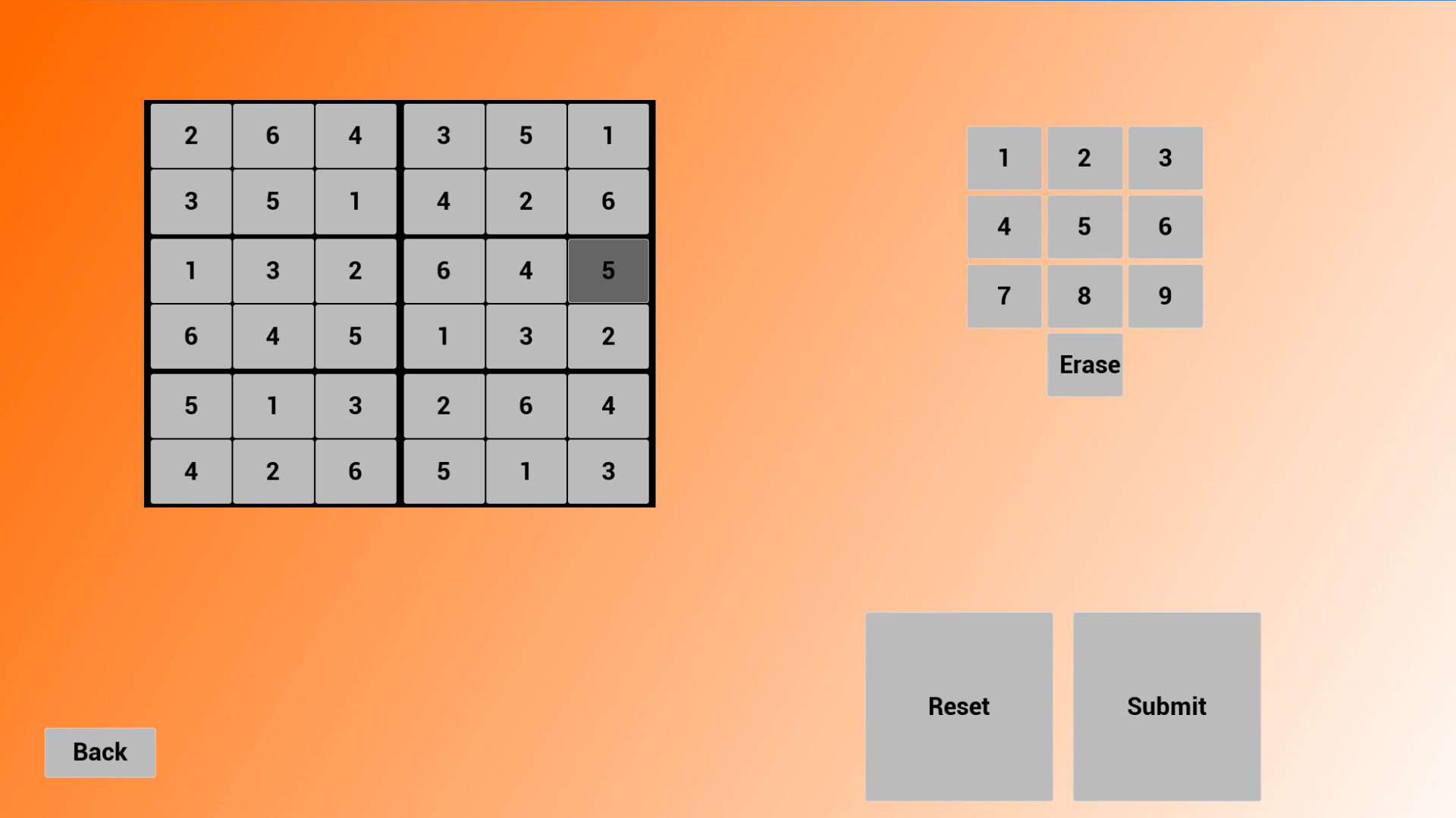 screenshot of 1 Rule Sudoku 5