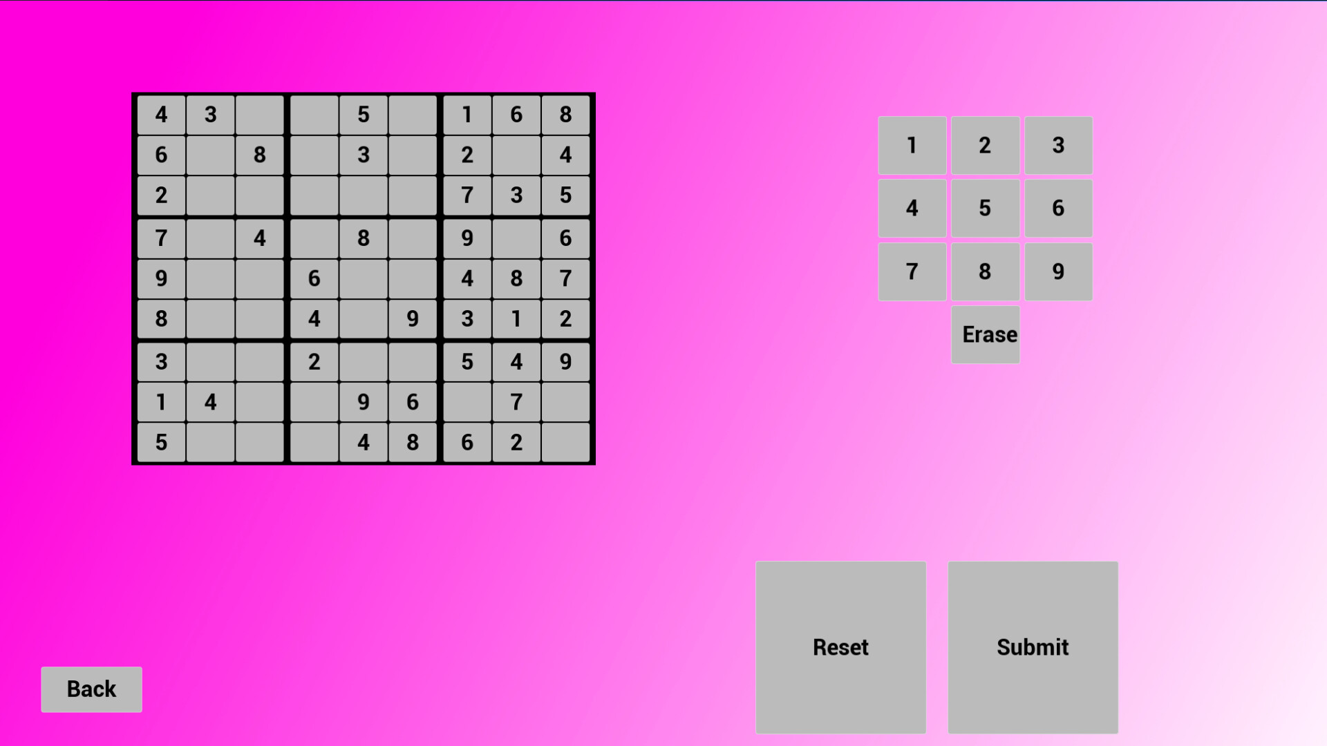 screenshot of 1 Rule Sudoku 1