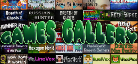 Games Gallery banner