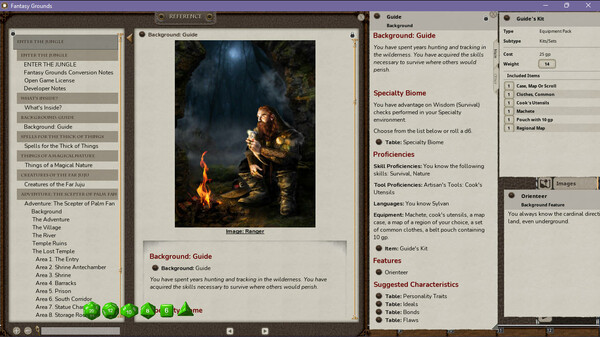 Fantasy Grounds - Enter the Jungle for steam Fantasy Grounds - Enter the Jungle for steam