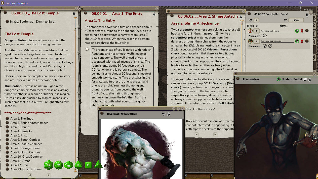 Fantasy Grounds - Enter the Jungle screenshot thumbnail screenshot 4