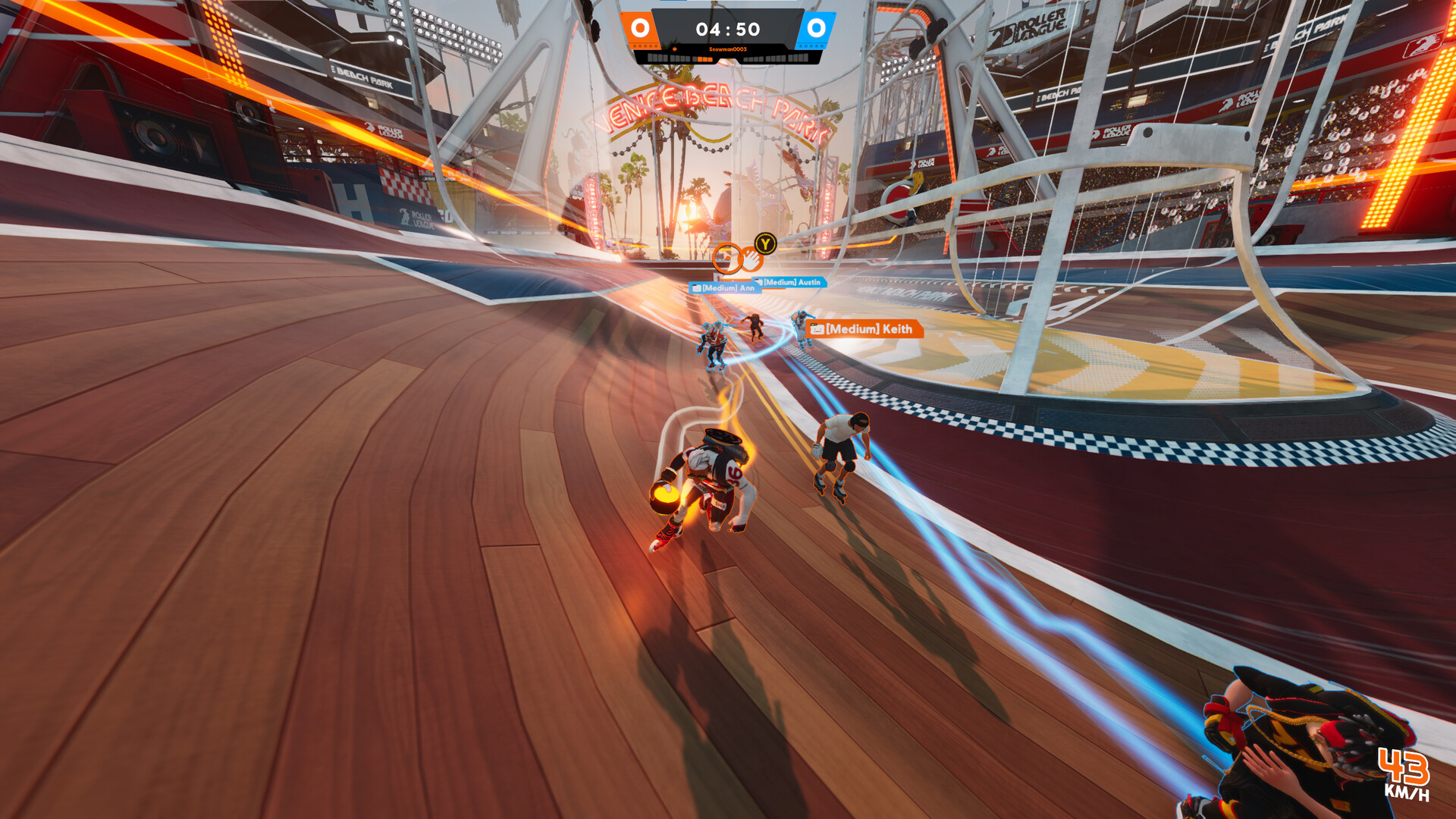 Roller Champions as Steam version is added in Ubi Connect's