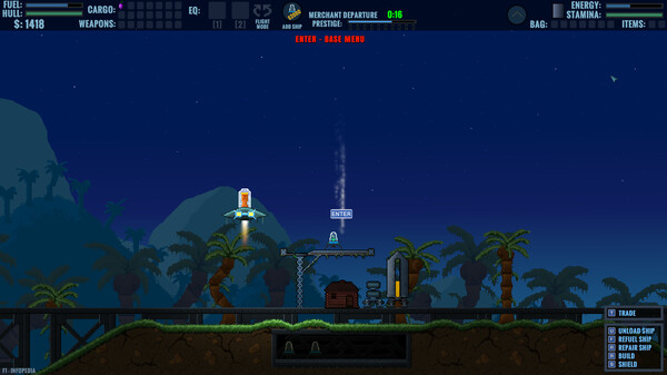 Скриншот из Space Moonshiner