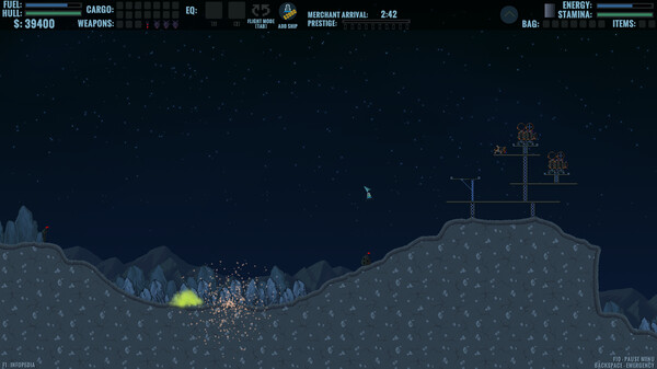 Скриншот из Space Moonshiner