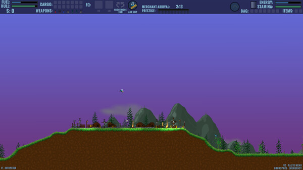 Скриншот из Space Moonshiner