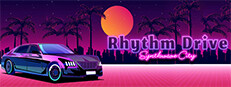 Rhythm Drive: Synthwave City 게임 이미지