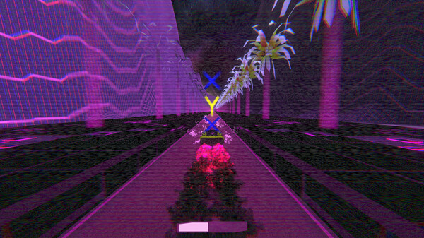 Скриншот из Rhythm Drive: Synthwave City